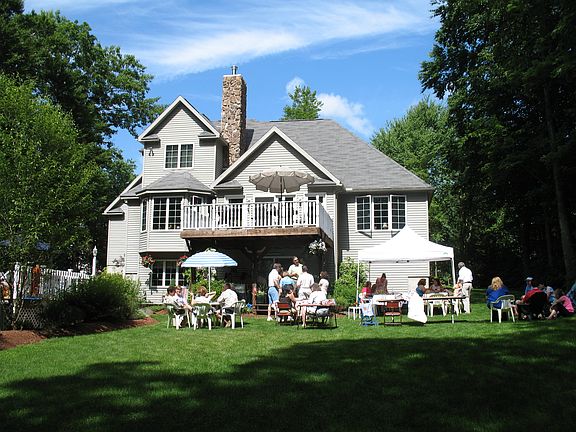 Great entertaining backyard