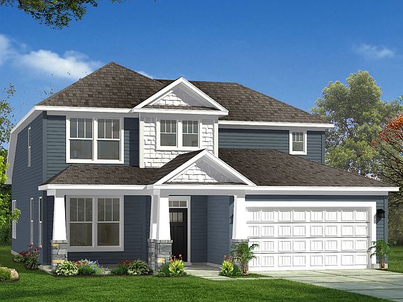 Rendering of elevation 12 of The Middleton Design by DRB Homes