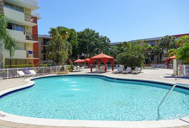 Two Pools and Jacuzzi
