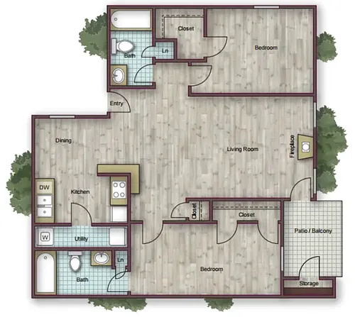 Floor plan B2