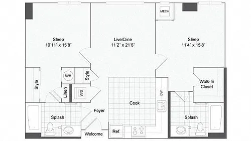 Floor plan Charlotte