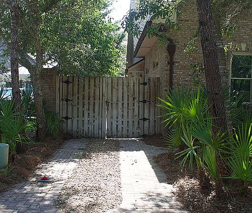 PAVER DRIVE TO BACK YARD