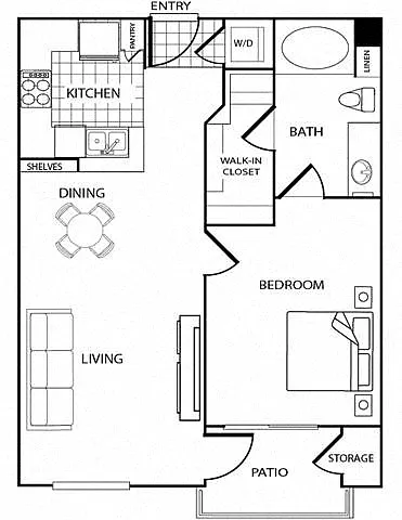 Floor plan San Clemente