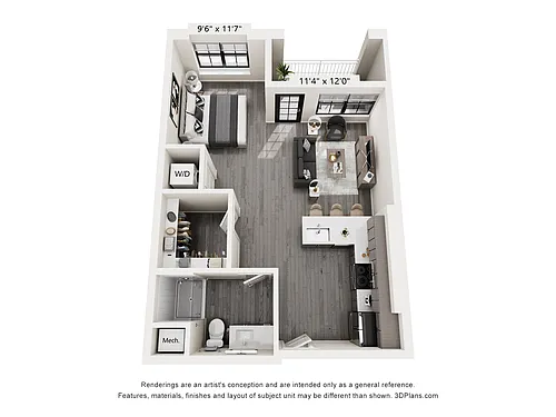 Floor plan Midland