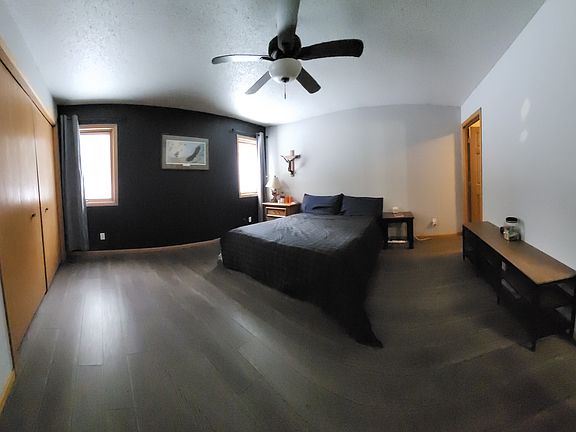 Master bedroom has attached bath and 2 closets