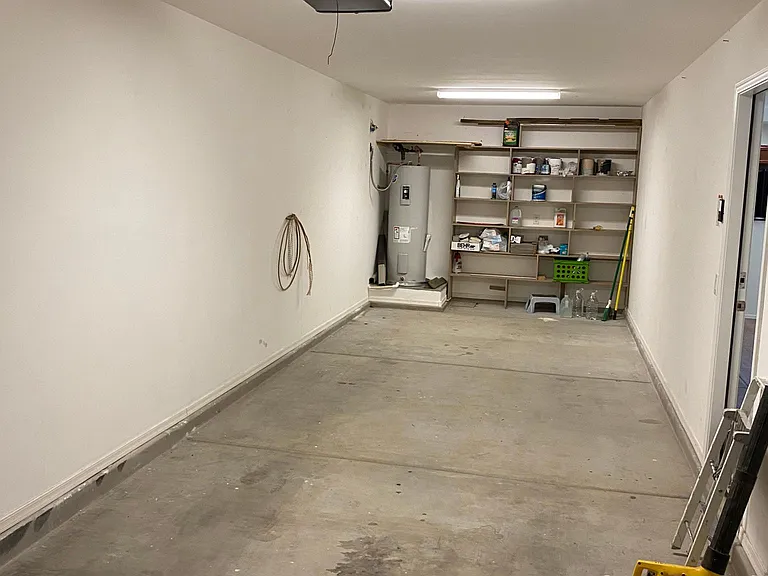 Two car garage