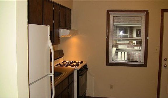 Kitchen view from living room