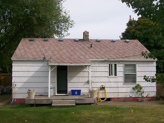 Back view of house