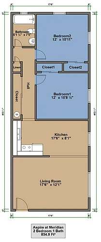 Floor plan 2BR-Apt