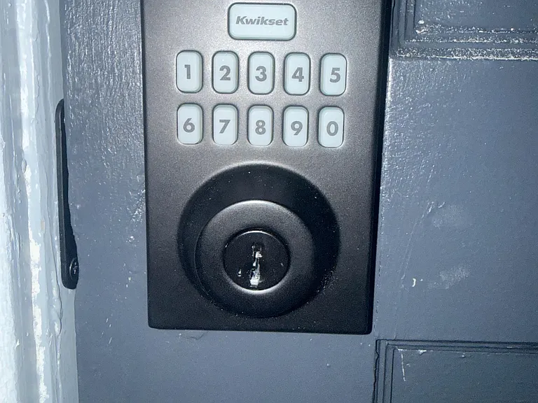 Each room includes punch code Locks.