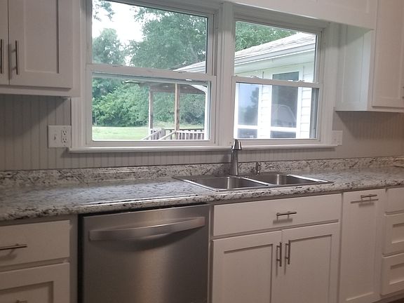 New cabinets and appliances.