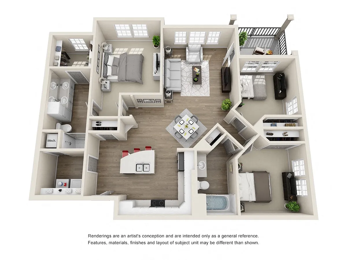 Floor plan E