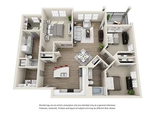 Floor plan E