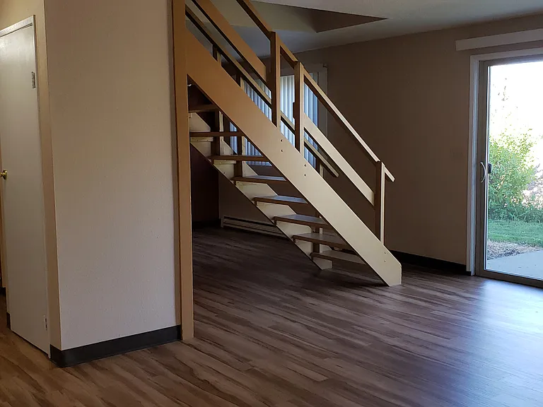 View of Livingroom from front door.