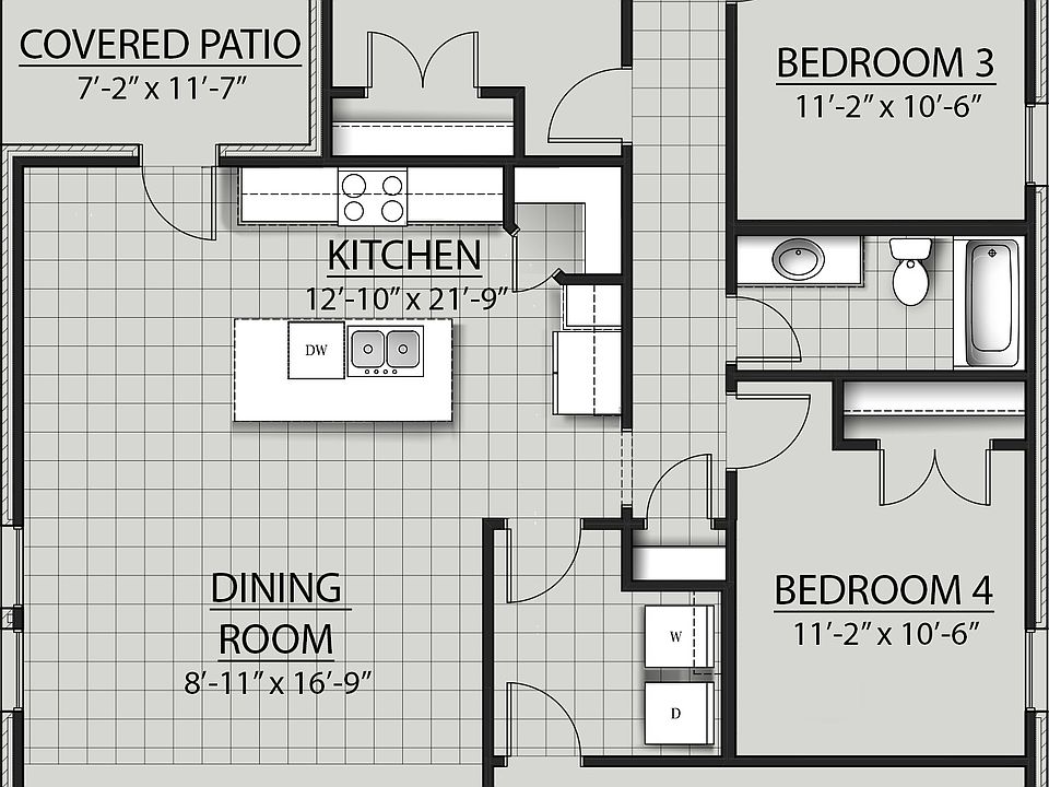 Oakstone V A Plan, River Oaks, Foley, AL 36535 | Zillow