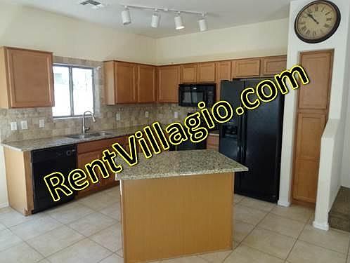 open kitchen with island