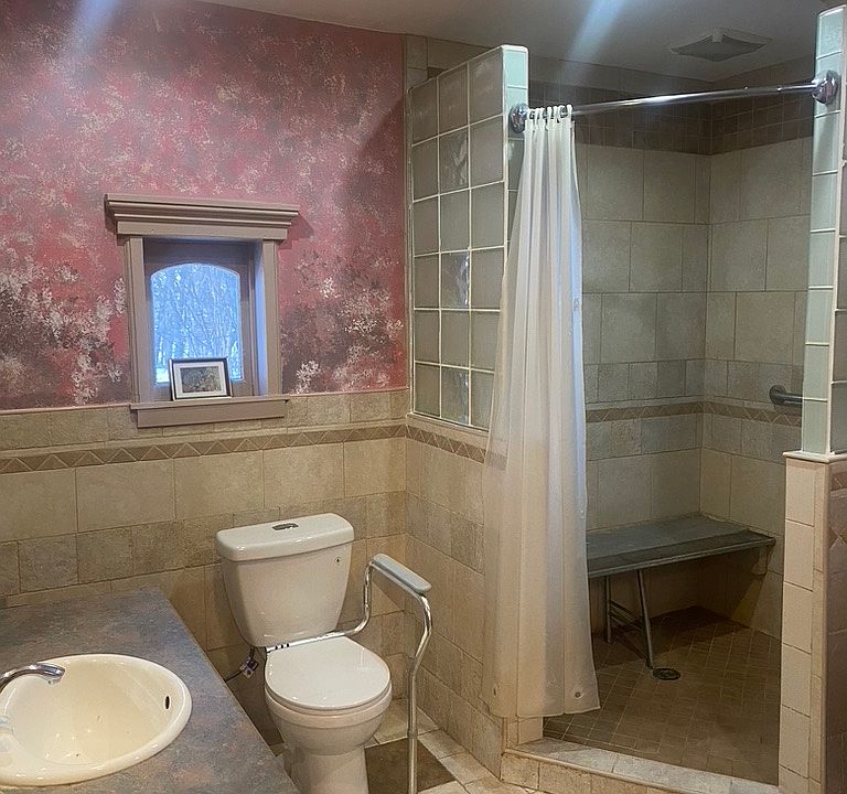 Bath is handicapped accessible.