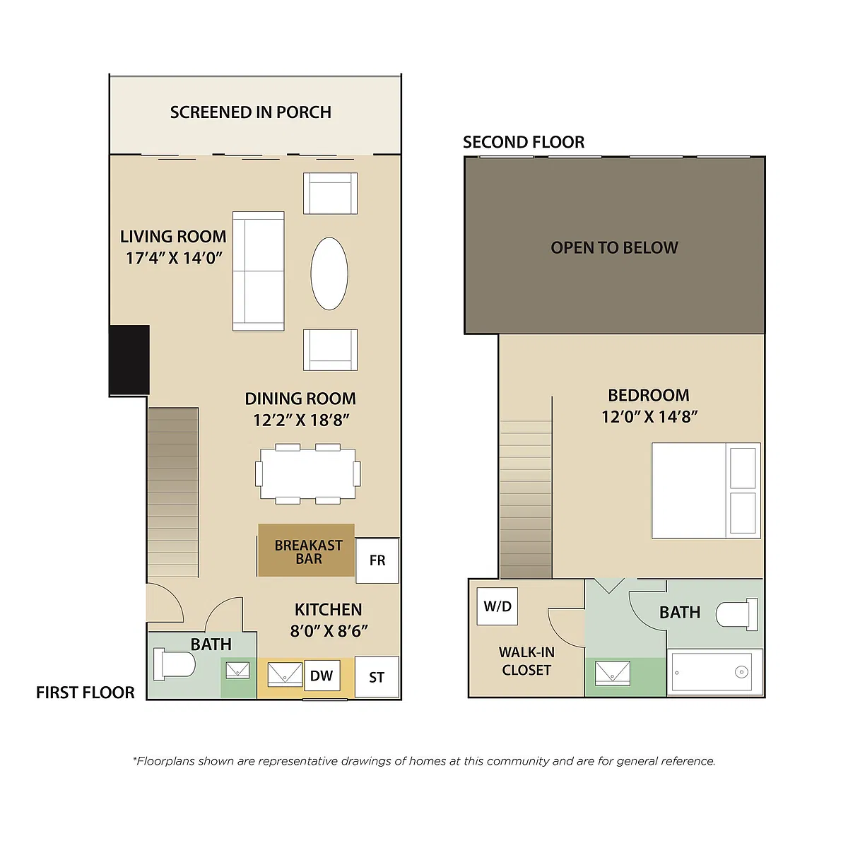 Floor plan Monte Larco Townhouse