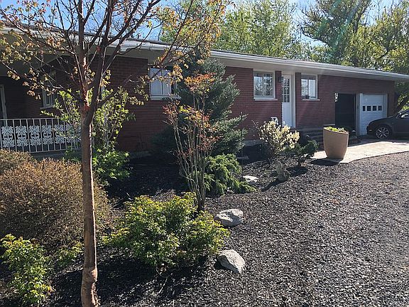 Side of house - main entry