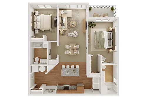 Floor plan The Summerwind