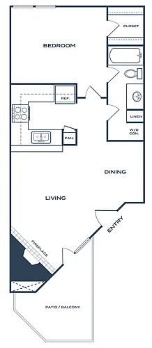 Floor plan A3 Renovated