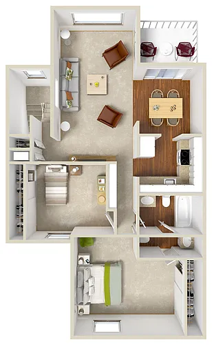 Floor plan Incline Village