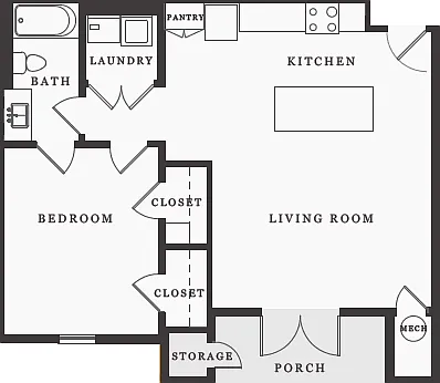 Floor plan The Martin
