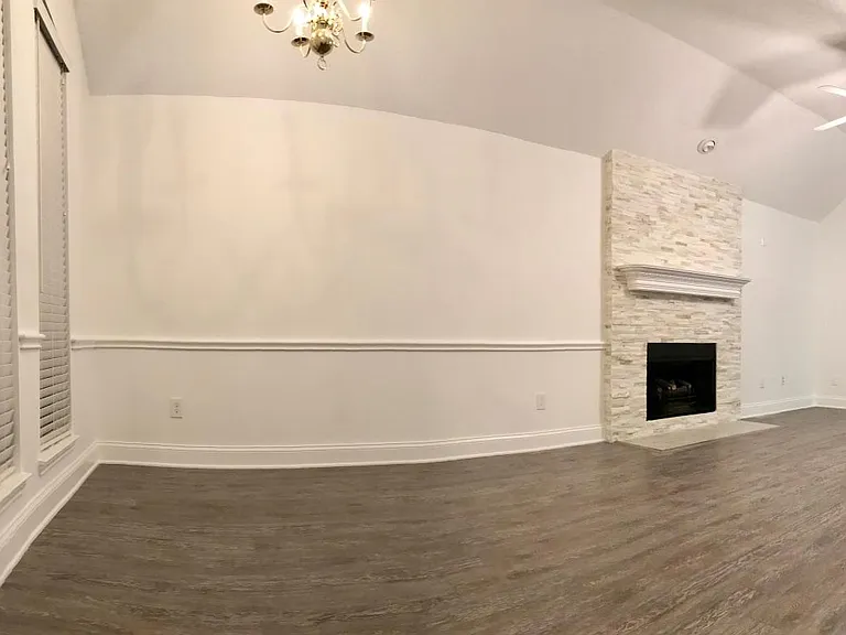 Dining and living room