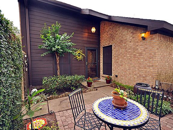 Inside the gate is a great place to have your morning coffee.