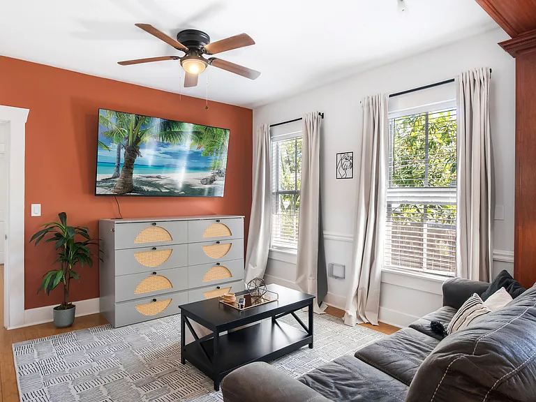 75" smart TV to access your streaming accounts