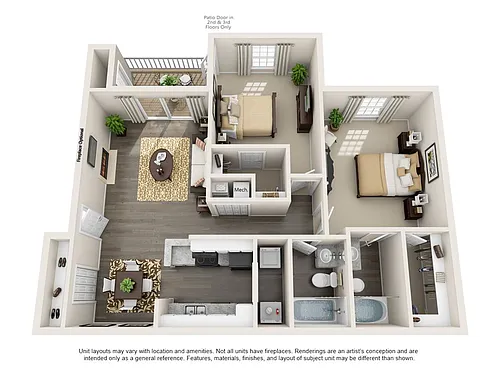 Floor plan Brookfield 2a