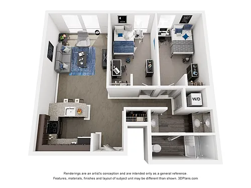 Floor plan 516s2x1p