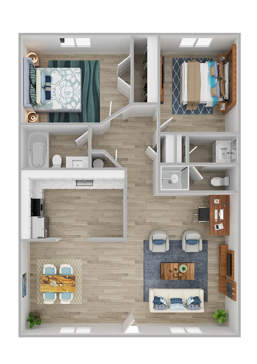 Floor plan B3