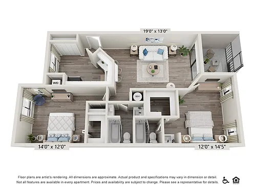 Floor plan Santiago