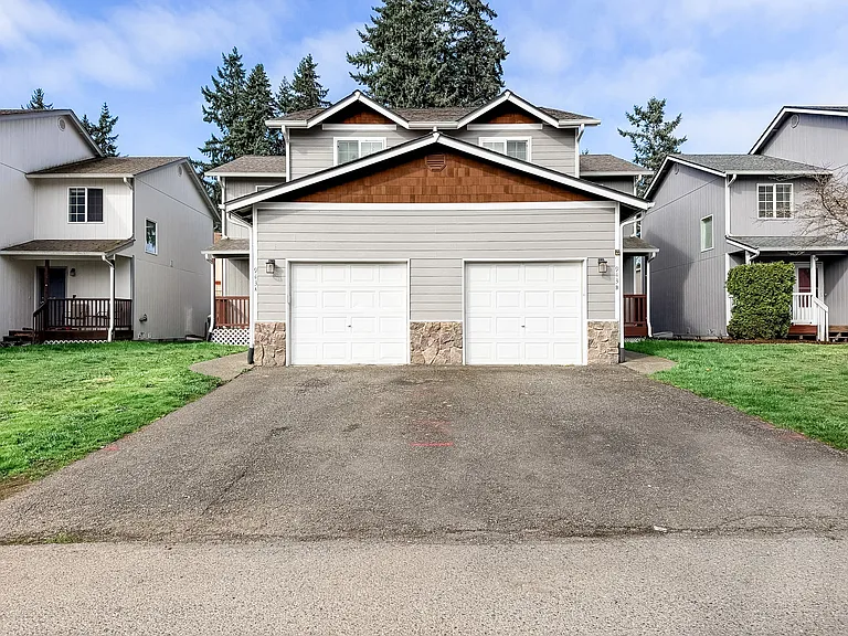 From of duplex. Side B to the right.