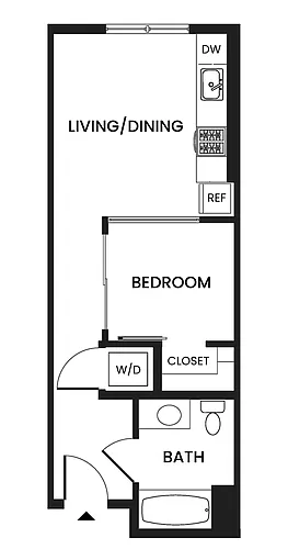 Floor plan Studio-S1.1