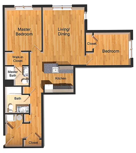 Floor plan 407