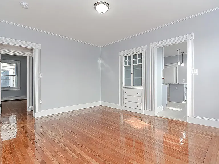 dining room looking into kitchen