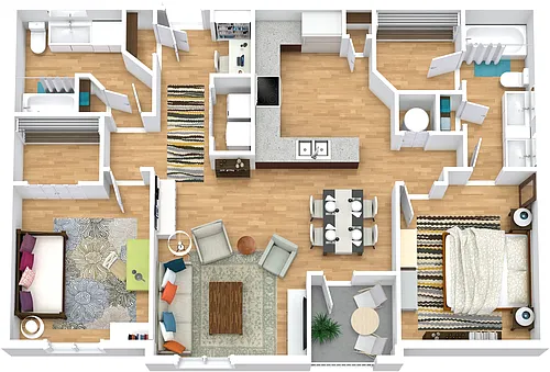Floor plan B3