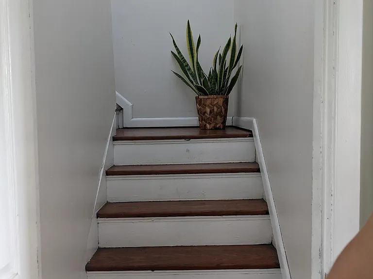 Stairway to third floor