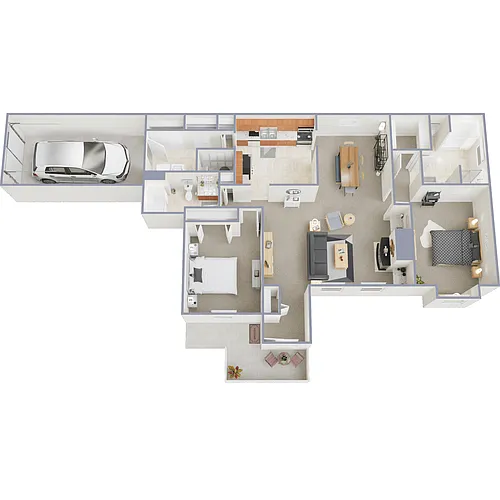 Floor plan The Willow