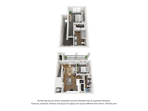 Floor plan Durango Townhome