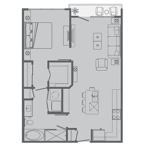 Floor plan B