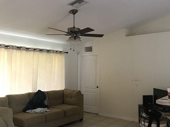 Living room, master on right. Split floor plan. 