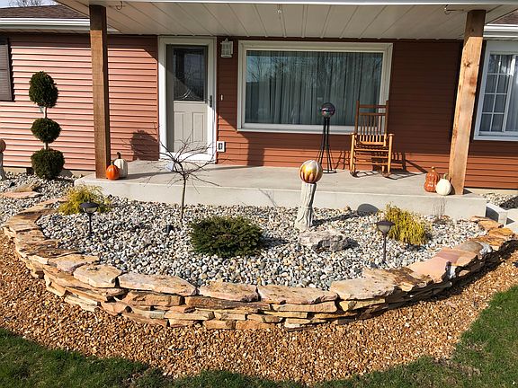 New cedar posts & porch cap