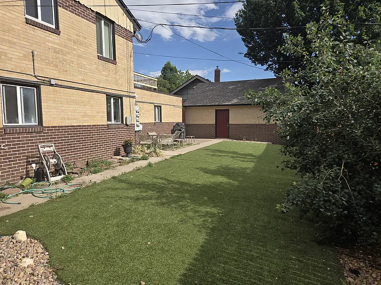Shared backyard