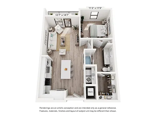 Floor plan Caspia