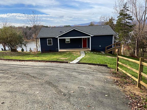 Closer view of house