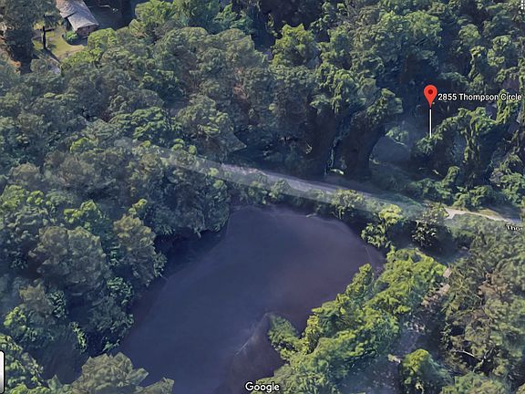 Beautiful pond in the front