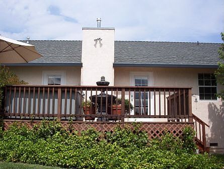 Redwood Deck and Spa